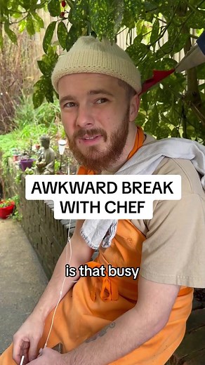 Awkward Break with Chef - British Restaurant Kitchen Humor