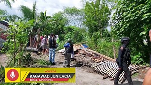 4 KA ADLAW NGA EXECUTION SA WRIT OF DEMOLITION ALANG SA 150 KA PANIMALAY SA LANTON, BRGY. APOPONG, NAGMALAMPUSON. SAMTANG MGA APEKTADONG PAMILYA DILI KWALIPIKADO SA RELOCATION | Bombo Radyo Gensan