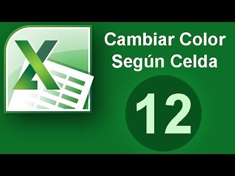 Tutorial Excel (Cap. 12) Cambio de color según el valor de la celda. Formato Condicional
