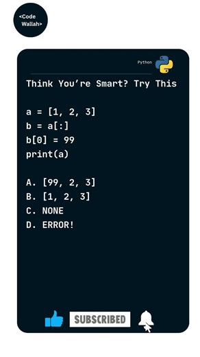Think You’re Smart? Try This | Python Challenge |@codewallah