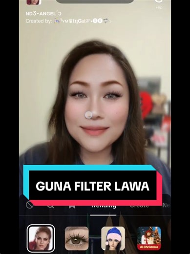 Belajar Guna Filter Trending di TikTok