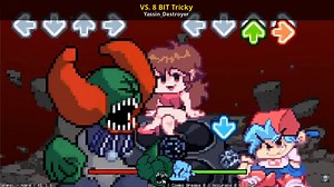 VS. 8 BIT Tricky Mod for Friday Night Funkin' | FNF Mods