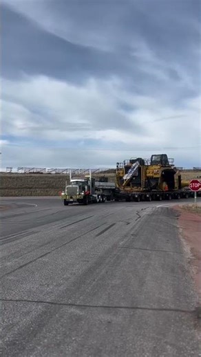 Monster CAT 797F Transported – World’s Biggest Truck! 😮🔥 #heavyequipment #caterpillar #mining #fyp
