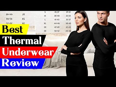 5 Best Thermal Underwear Review in 2024