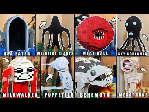 LEGO Trevor Henderson (EVERY GIANT) MEGA COMPILATION!
