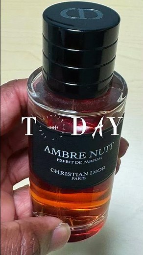 Christian Dior Ambre Nuit Espirit de Parfum 2024 Teaser - Grail Amber #christiandior