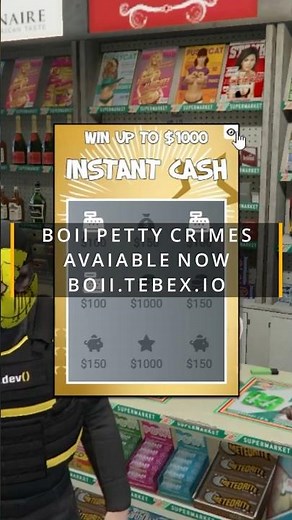 BOII | Petty Crimes 2.0 - A Complete Criminal Script For FiveM!