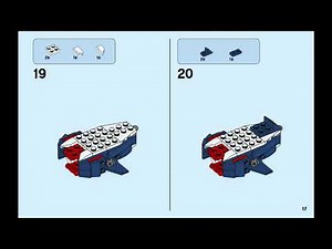 LEGO Creator 3-in-1 Deep Sea Creatures Set: Build a Shark, Squid, & Angler Fish! Book 3