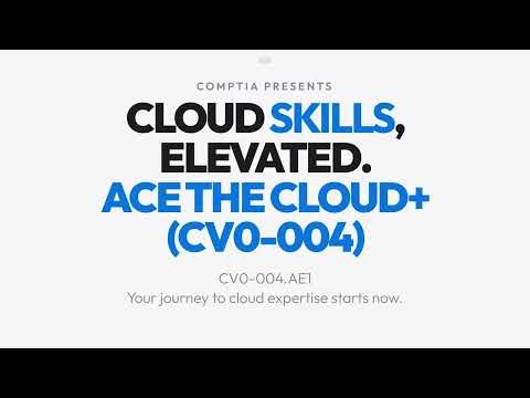 CompTIA Cloud+ CV0-004 study guide for beginners.