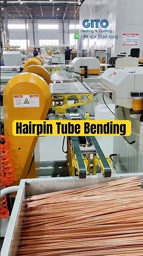 Copper Tube Hairpin Bending for Heat Exchanger