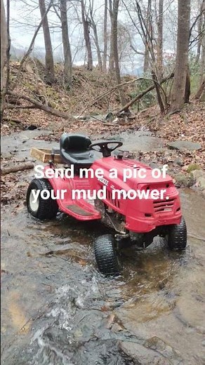 #mud mower huskee