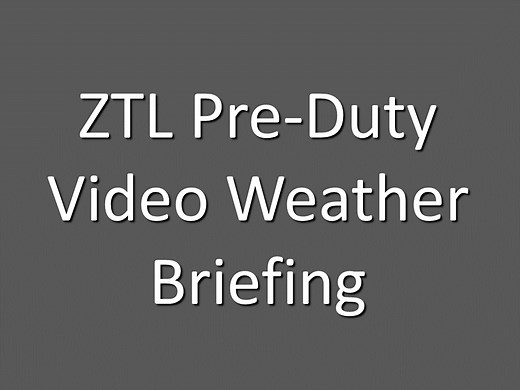 Atlanta Tracon Briefing