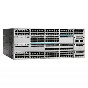 [Hot Item] Original 3850 Stackable 24 10/100/1000 Ethernet Poe  Ports Switch Ws-C3850-24p-S