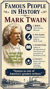 Mark Twain: The Man Who Gave America Its Voice -