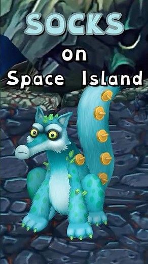 SOCKS on SPACE ISLAND (ANIMATED)
