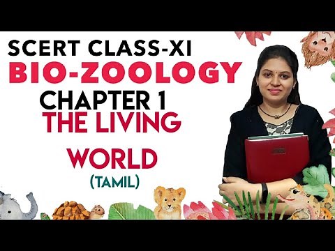 SCERT Class 11 Zoology Chapter 1 The Living World - Tamil