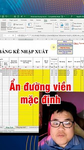 28K views · 279 reactions | cách ẩn đường kẻ ô mặt định trong Excel giúp file Excel gọn gàng và chuyên nghiệp hơn #minhlakhoa #khoatinhoc #tinhocvanphong #hocexcel #ExcelTips #reelsfb | Mình Là Khoa | Facebook