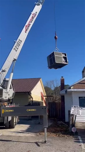 When the job requires precision, planning, and the right equipment — we bring it all. 🛠️ Another Air Pro install done right. | Air Pro Heating & Air Conditioning