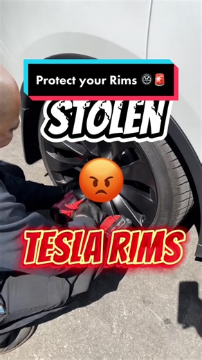 Protect Your Tesla Wheel Rims with These Wheel Locks!