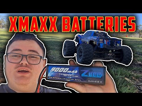 Best TRAXXAS XMAXX 8s Battery - 9000mah 100c Zeee Lipo Battery!