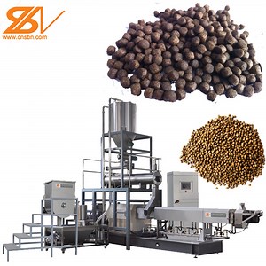 [Hot Item] Fully Automatic Floating Fish Feed Production Line 1t/H