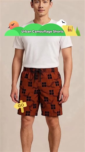 Stylish Urban Printed Shorts for Summer