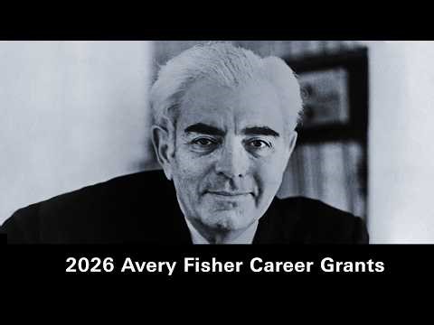 2026 Avery Fisher Career Grants Live from The Greene Space