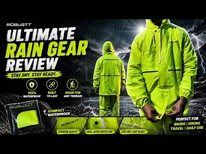 Ultimate Waterproof Rain Gear unboxing | Stay Dry on Every Ride!