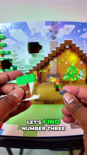 LEGO Minecraft Advent Calendar: Day 3 Unboxing! #shorts