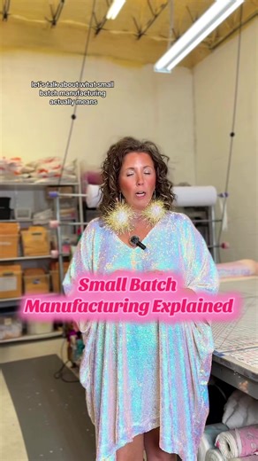 Small-batch manufacturing, explained ✨ Small batch means you don’t have to bet everything on one massive production run. It means flexibility, the ability to test and refine your ideas, higher attention to detail, and a real relationship with the people making your product — not just a PO number. It’s a smarter way to build, especially in the early stages. You can grow intentionally, protect your cash flow, and evolve your product as your brand evolves. At The Fringe Factory, we specialize in sm