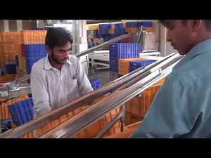 On Edge biscuit packing machine, high speed automatic slug pack