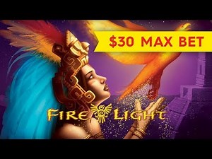 Wonder 4 Fire Light Slot - BETTER THAN JACKPOT - $30 Max Bet!