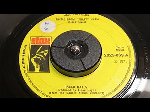 Isaac Hayes - Theme From "Shaft" (1971 7" Single)