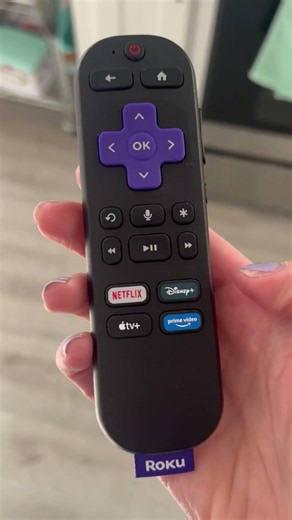 My go-to Roku remote, super simple and handy!