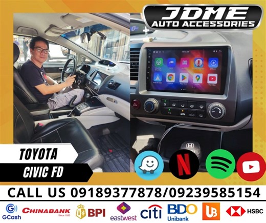 🎯 𝗔𝗡𝗗𝗥𝗢𝗜𝗗 𝗛𝗘𝗔𝗗 𝗨𝗡𝗜𝗧 𝗦𝗧𝗔𝗥𝗧𝗦 𝗔𝗧 ₱𝟲,𝟵𝟵𝟵! 🎯 🔥 𝗝𝗗𝗠𝗘 𝗔𝗨𝗧𝗢 𝗔𝗖𝗖𝗘𝗦𝗦𝗢𝗥𝗜𝗘𝗦 𝗟𝗔𝗚𝗨𝗡𝗔 🔥 Looking for a reliable Android Head Unit upgrade? We offer installation with guaranteed fit and functionality for most car models. ✅ BER MONTHS PROMO ✔ Free Basic Installation ✔ High-Quality Display & Touch Response ✔ Waze / Spotify / YouTube ✔ Reverse Camera ✔ 360 Camera Ready (on selected models) ✔ Steering Wheel Control Compatible (on most car variants) Why choose u