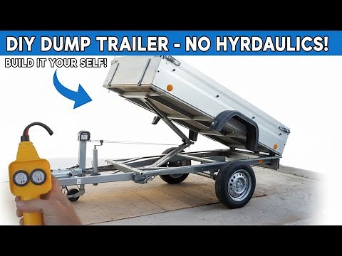 How to Build a Dump Trailer Without Hydraulics