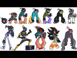 Video: Niveles de Poder de Whitty (Friday Night Funkin) por TheDracerGx