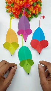 4.1M views · 6.9K reactions | Learn how to make easy paper mouse step by step - paper craft for kids - Handmade Crafts #reels | Creative Art & Craft Ideas | Facebook
