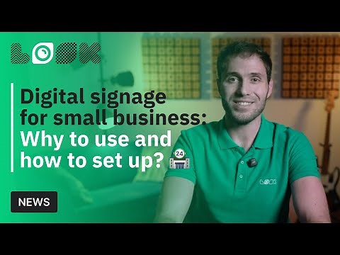 Digital signage for small businesses: Why to use and how to set up?