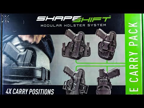 Only Holster you need | AlienGear ShapeShift | Full Review | Core Carry Pack