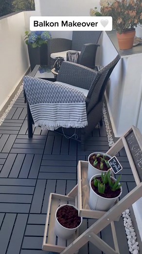 Stunning Balcony Makeover with Charming Decor Ideas