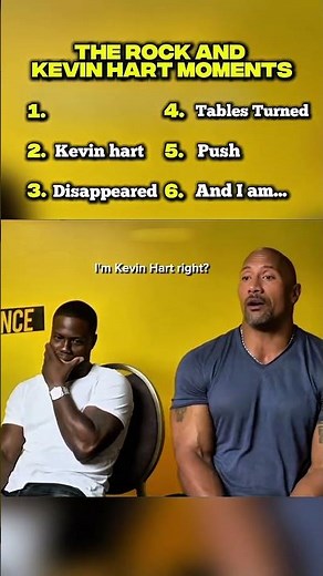 The Rock and Kevin Hart never stop roasting each other 😭 #shorts