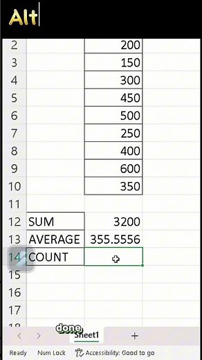 Master 3 Essential Excel Formulas in 60 Seconds! | Beginner Level Guide #excel