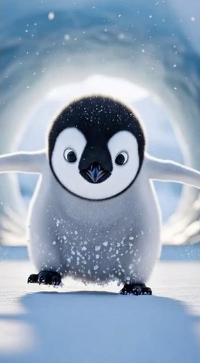 Lost Penguin Finds Hope 🏠✨ (Most Beautiful Moment)