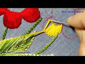 Hand Stitching Designs by Anjiara