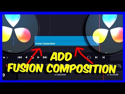 How To Add Fusion Composition In DaVinci Resolve 18