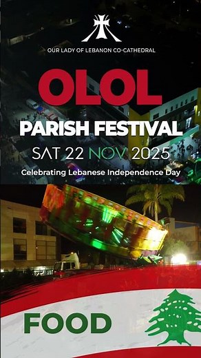 OLOL Parish Festival - Satuday 22 November #olol