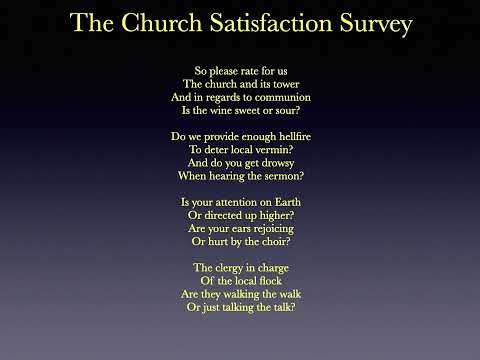 The Church Satisfaction Survey