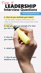 248K views · 2.2K reactions | Top 5 Leadership Interview Questions...
