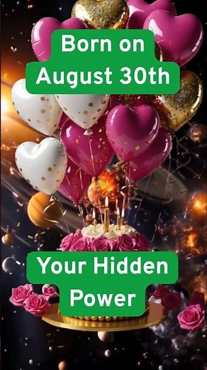 Born on August 30th: Your Hidden Power #August30Birthday #astrologyshorts #short #facts #viral